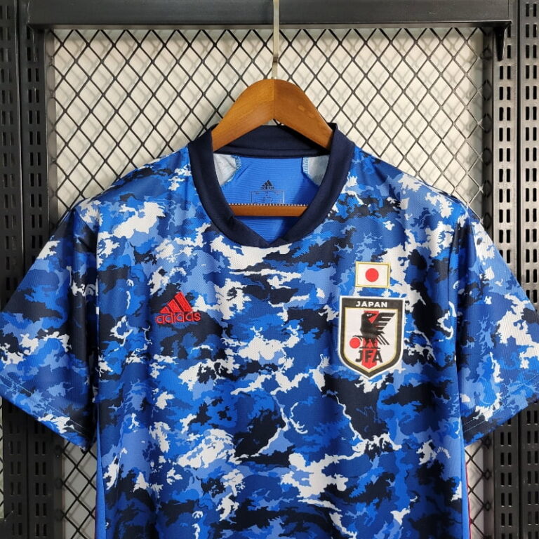2020 Japan Soccer Jersey Home - Image 8