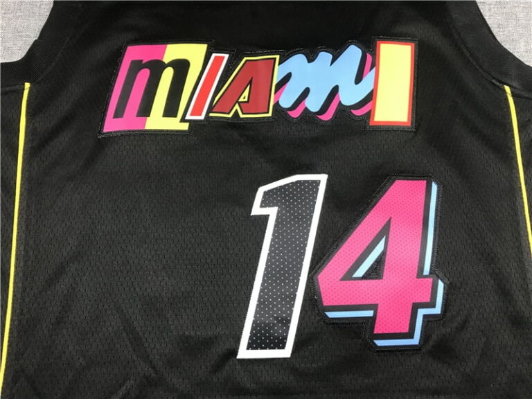 2022-23 Miami Heat Tyler Herro #14 Black City Edition Jersey - Image 2