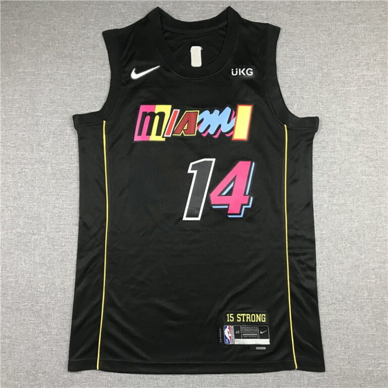 2022-23 Miami Heat Tyler Herro #14 Black City Edition Jersey