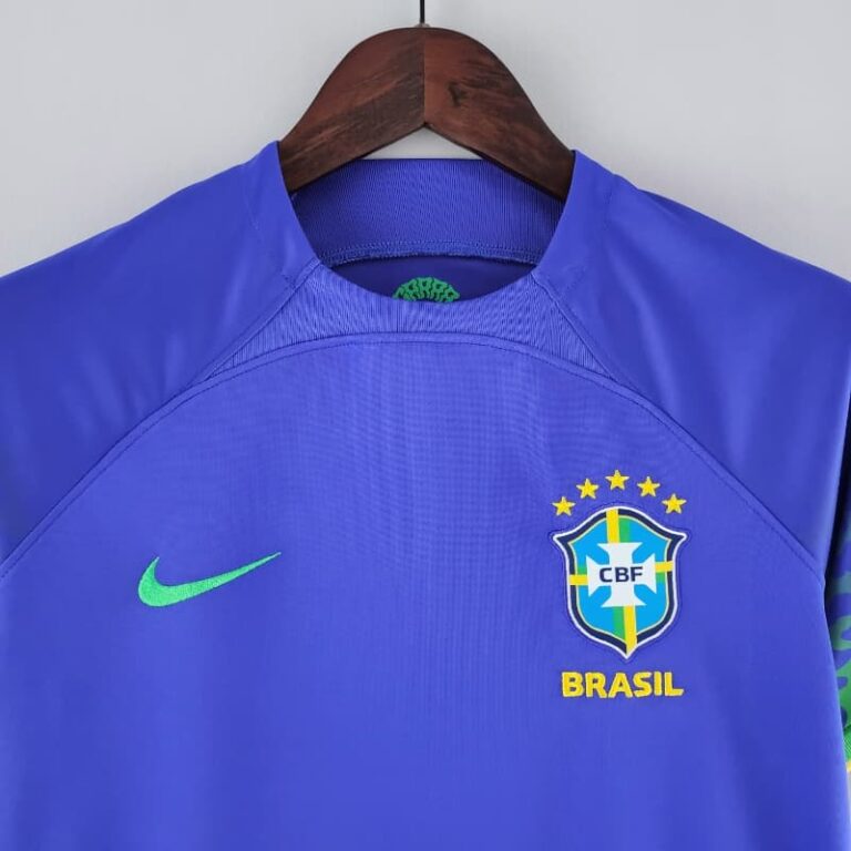 2022 Brazil Women Soccer Jersey Away - Image 7
