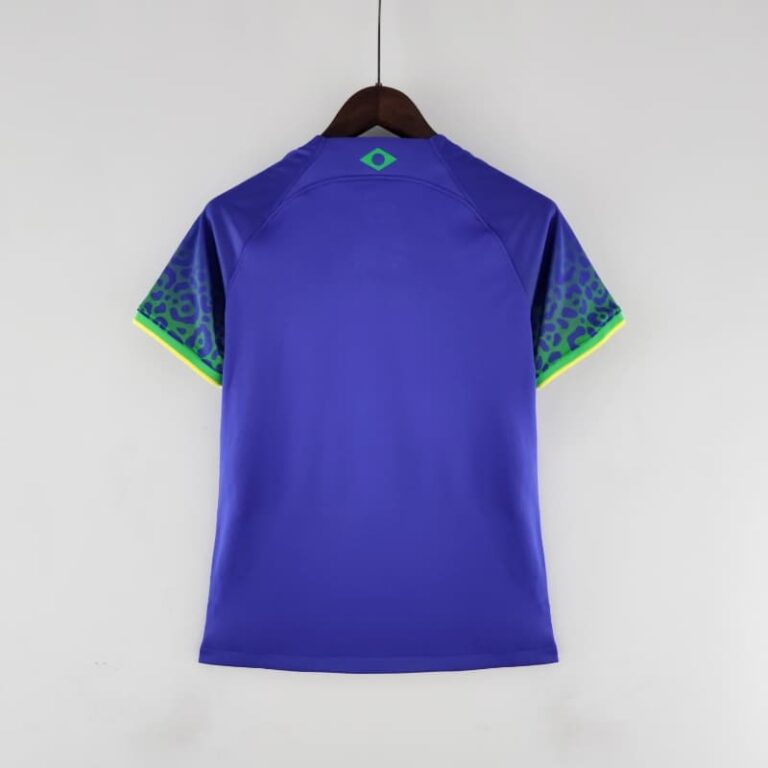 2022 Brazil Women Soccer Jersey Away - Image 6