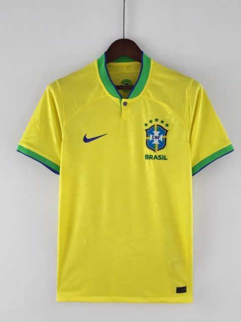 2022 Brazil World Cup Soccer Jersey Home