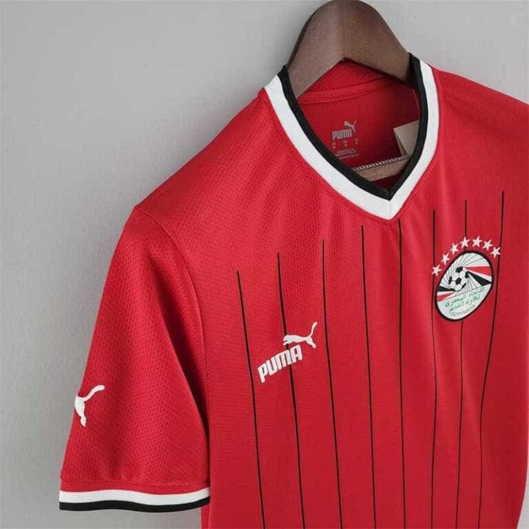 2022 Egypt Soccer Jersey Home - Image 3