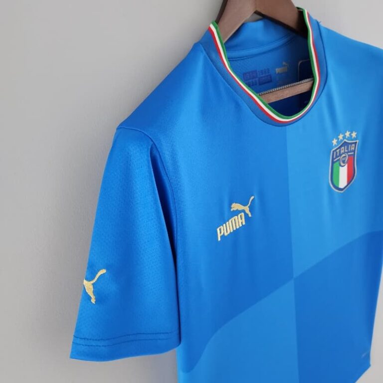 2022 Fans Version Italy Soccer Jersey Home - Image 10