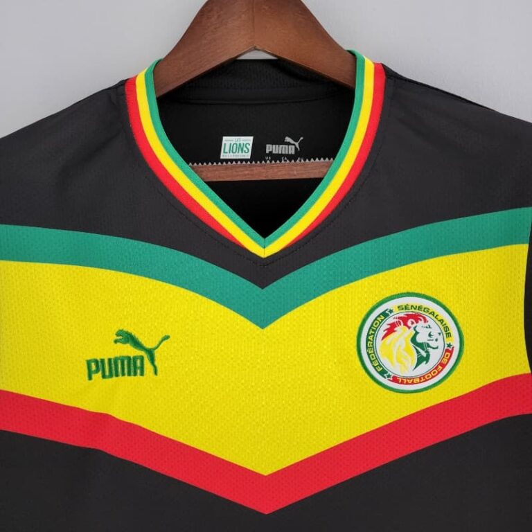 2022 Fans Version Senegal Soccer Jersey Away - Image 4