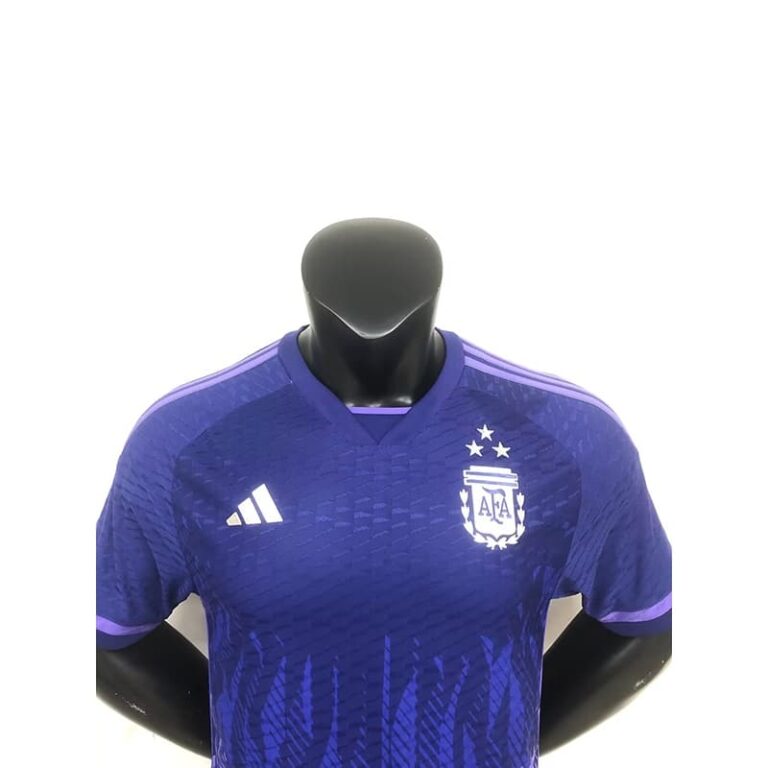 2022 Player Version Argentina Three Star Jersey Away - Image 2