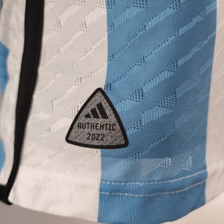 2022 Player Version Argentina Three Star Jersey Home - Image 6