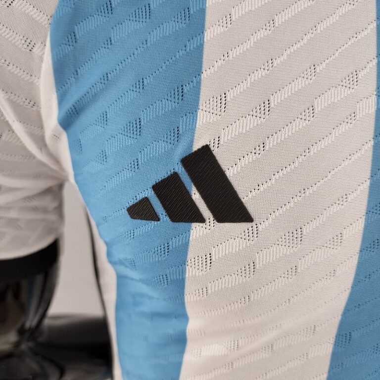 2022 Player Version Argentina Three Star Jersey Home - Image 5