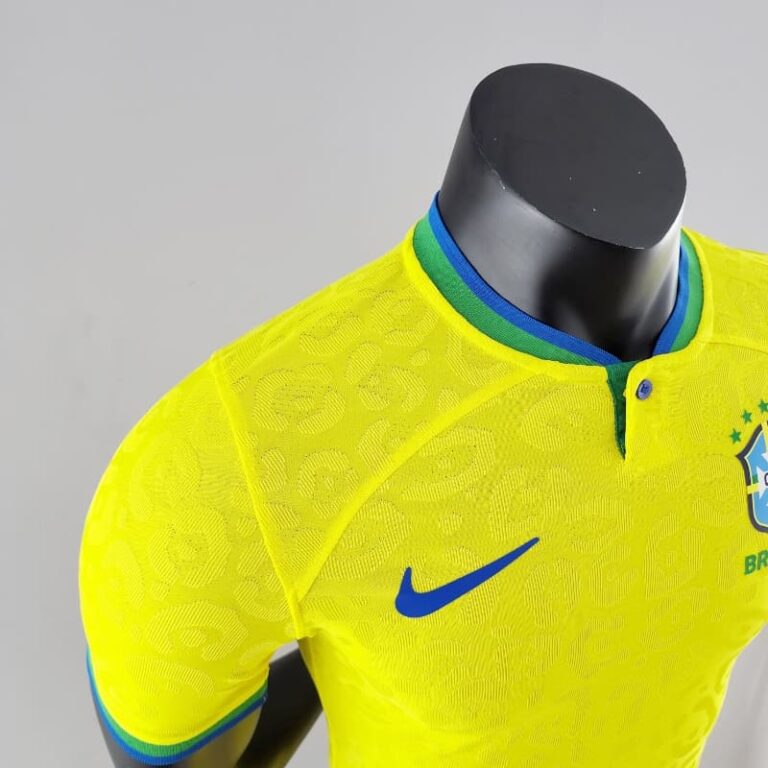 2022 Player Version Brazil World Cup Jersey Home - Image 6