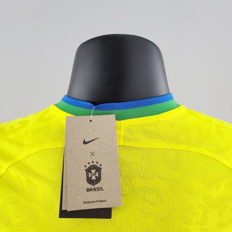 2022 Player Version Brazil World Cup Jersey Home - Image 5