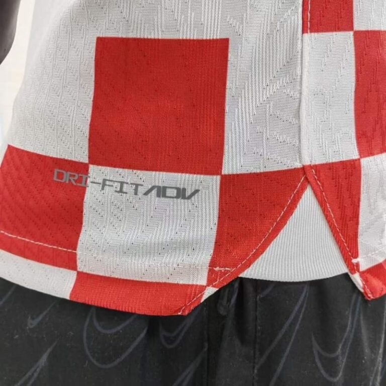 2022 Player Version Croatia Soccer Jersey Home - Image 2