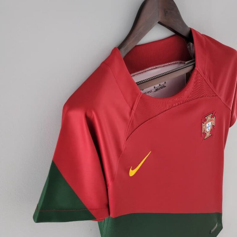 2022 Woman Portugal Soccer Jersey Home - Image 10