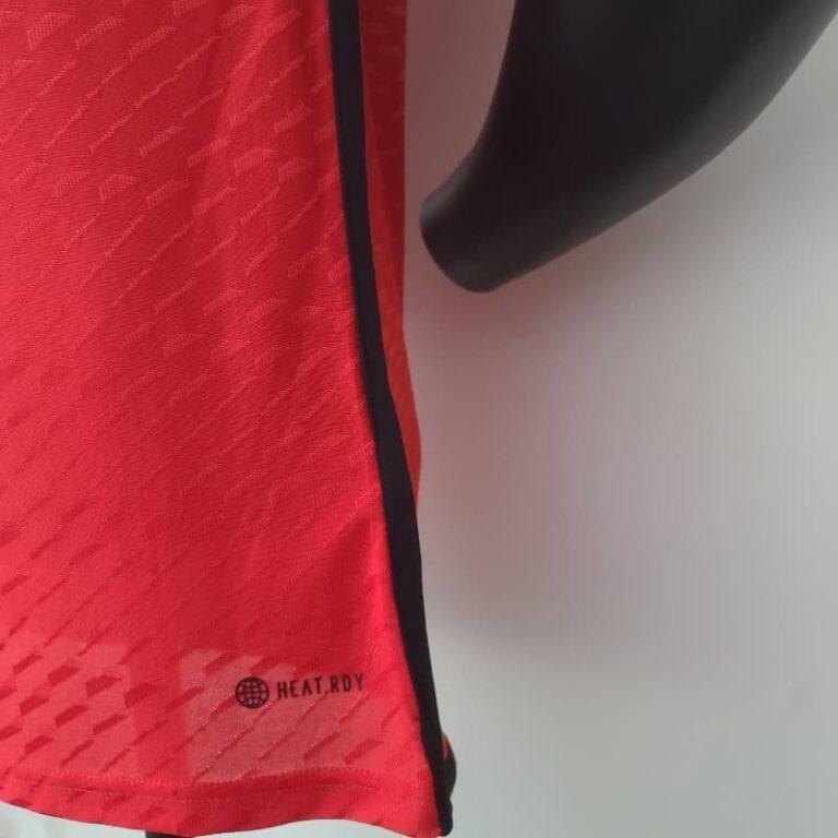 2022 World Cup Player Version Belgium Soccer Jersey Home - Image 5