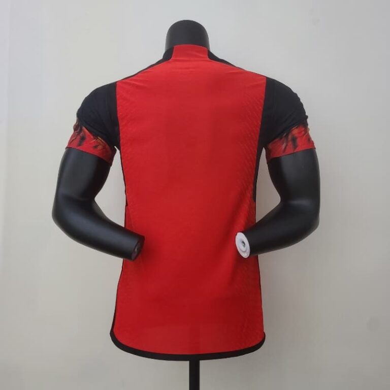 2022 World Cup Player Version Belgium Soccer Jersey Home - Image 2