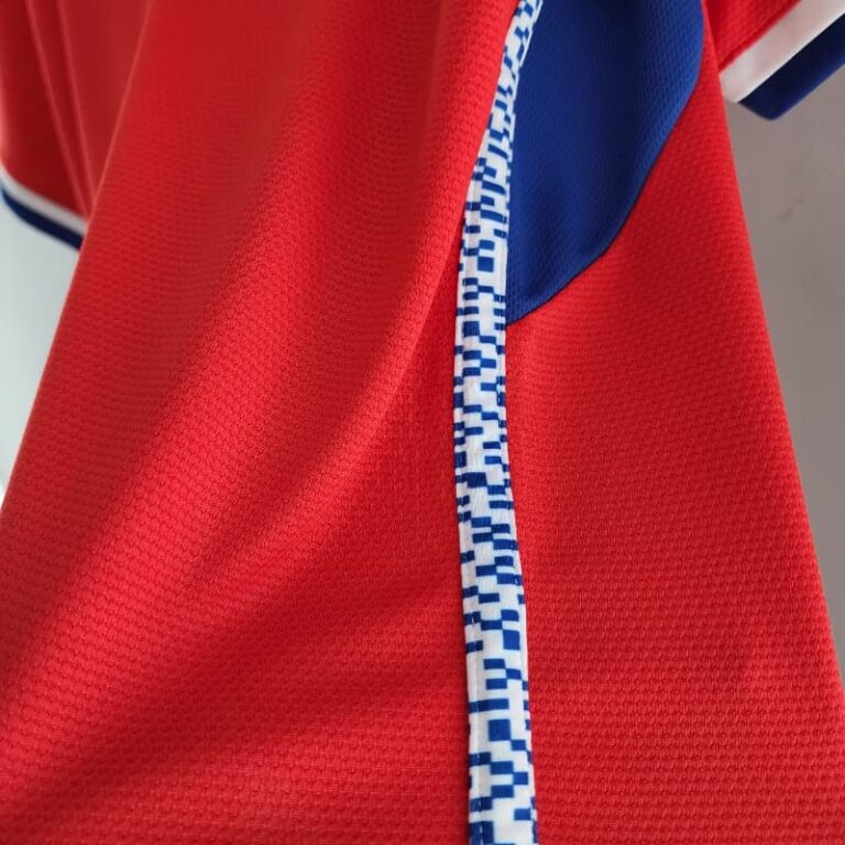 2022 World Cup Fans Version Chile Soccer Jersey Home - Image 4