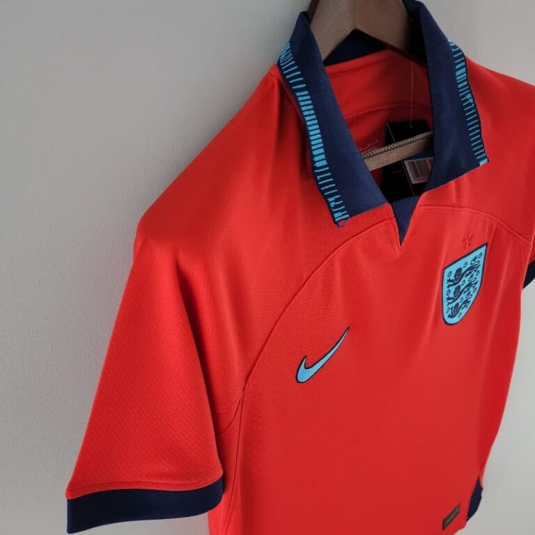 2022 World Cup Fans Version England Soccer Jersey away - Image 3