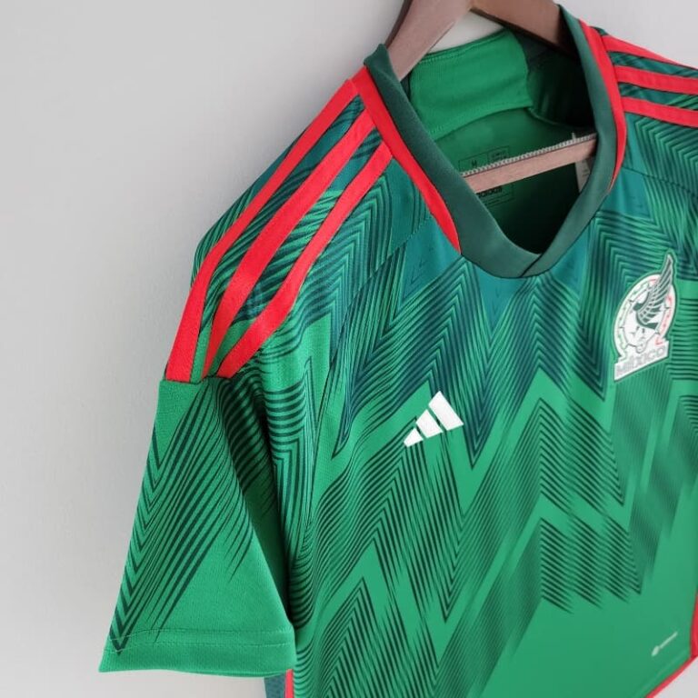 2022 World Cup Fans Version Mexico Soccer Jersey home - Image 6
