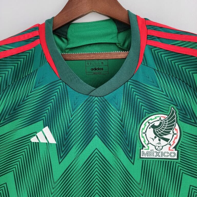 2022 World Cup Fans Version Mexico Soccer Jersey home - Image 4