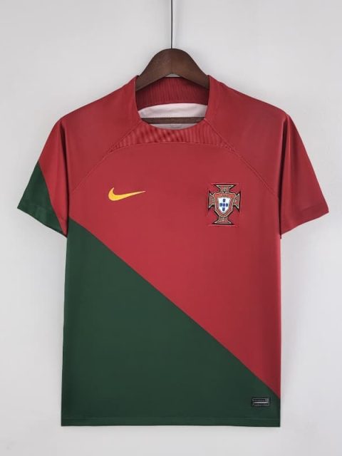 2022 World Cup Fans Version Portugal Soccer Jersey Home