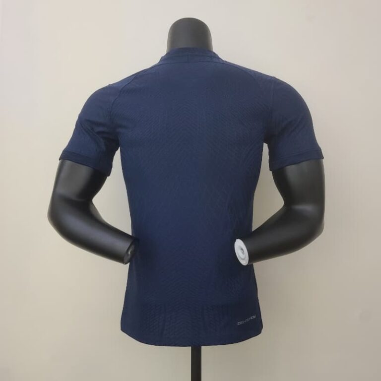2022 World Cup Player Version France Soccer Jersey Home - Image 5