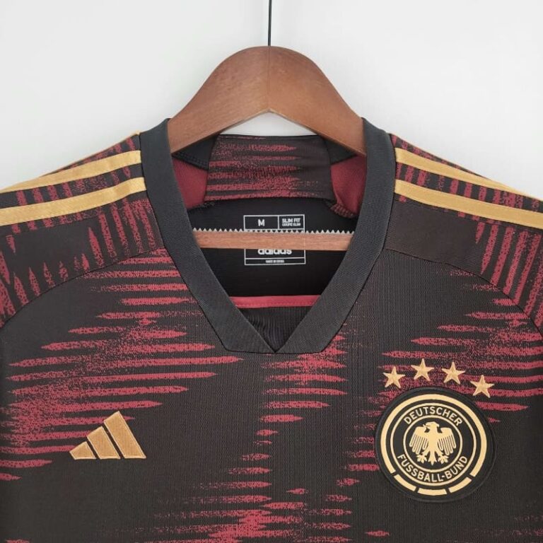 2022 World Cup Germany Soccer Jersey Away - Image 3