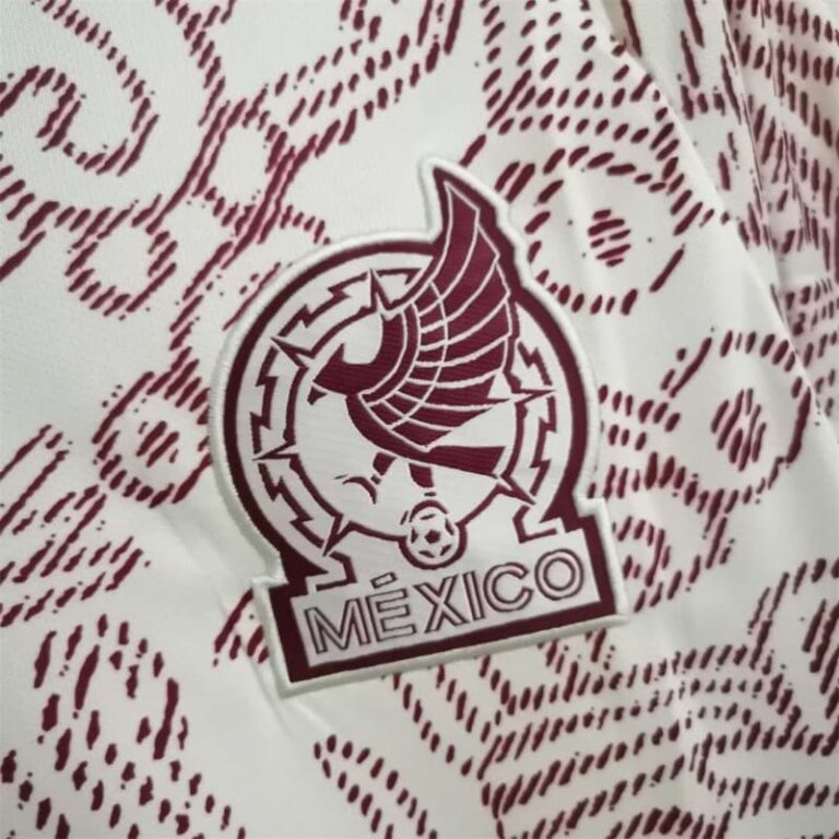 2022 World Cup Mexico Soccer Jersey Away - Image 8