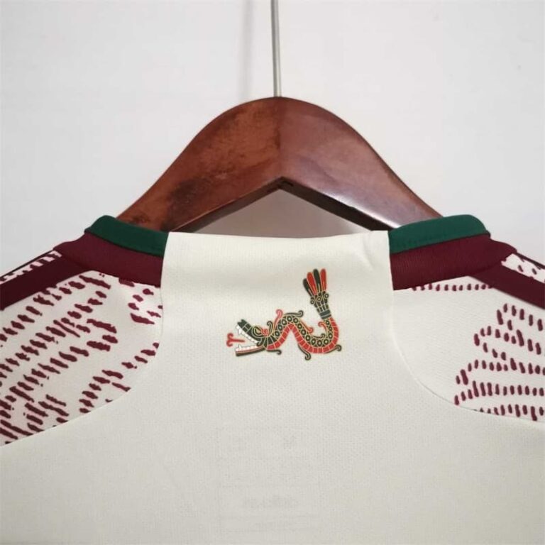 2022 World Cup Mexico Soccer Jersey Away - Image 6