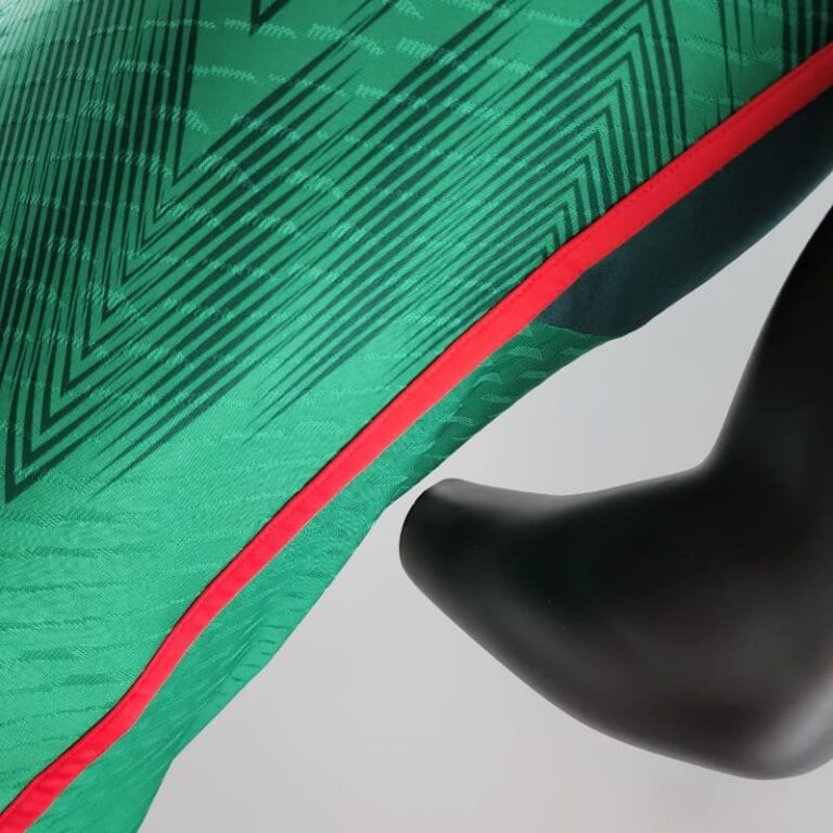 2022 World Cup Mexico Soccer Jersey Player Version Home - Image 11