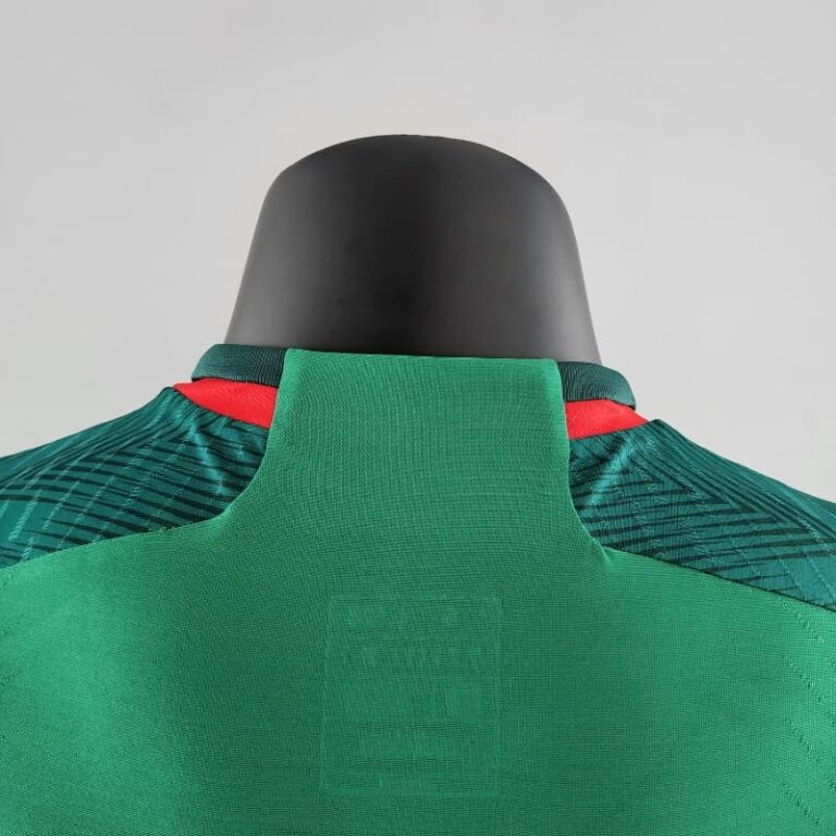2022 World Cup Mexico Soccer Jersey Player Version Home - Image 6