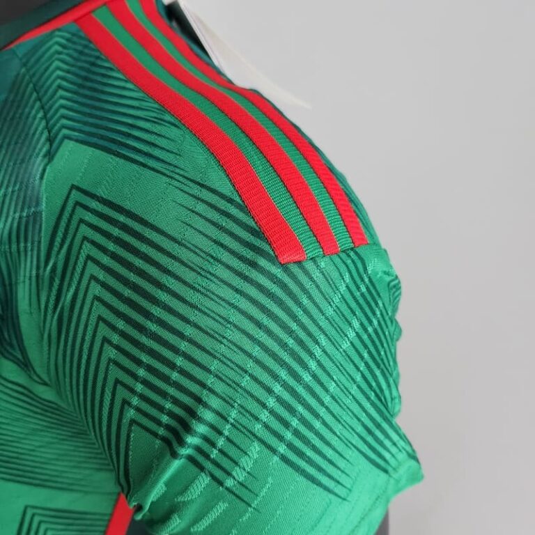 2022 World Cup Mexico Soccer Jersey Player Version Home - Image 5