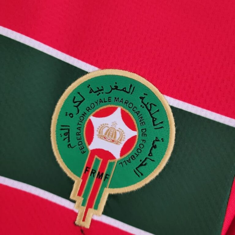2022 World Cup Morocco Soccer Jersey Home - Image 4