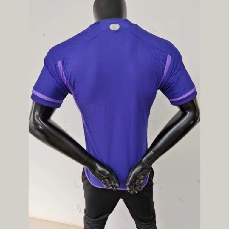 2022 World Cup Player Version Argentina Soccer jersey Away - Image 8