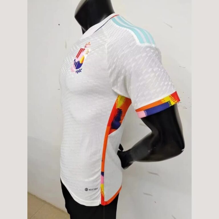 2022 World Cup Player Version Belgium Soccer jersey Away - Image 7
