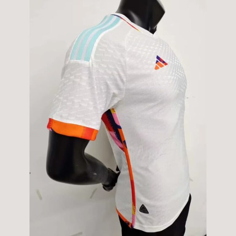 2022 World Cup Player Version Belgium Soccer jersey Away - Image 6