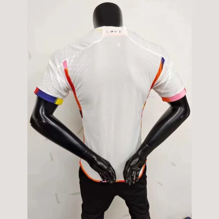 2022 World Cup Player Version Belgium Soccer jersey Away - Image 9