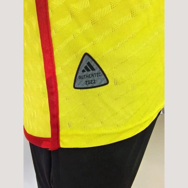 2022 World Cup Player Version Colombia Soccer Jersey Home - Image 3