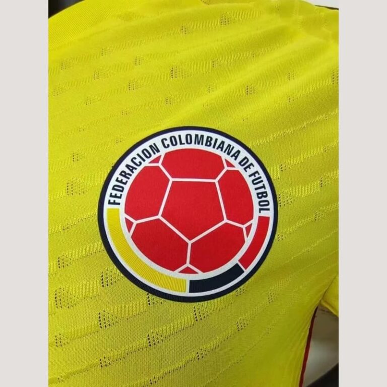 2022 World Cup Player Version Colombia Soccer Jersey Home - Image 2