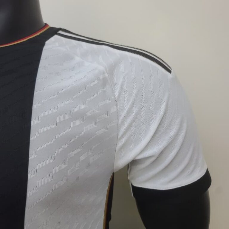 2022 World Cup Player Version Germany Soccer Jersey Home - Image 4