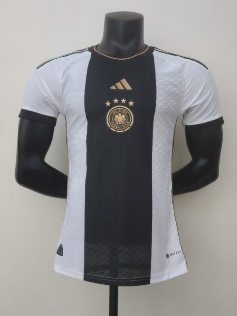 2022 World Cup Player Version Germany Soccer Jersey Home