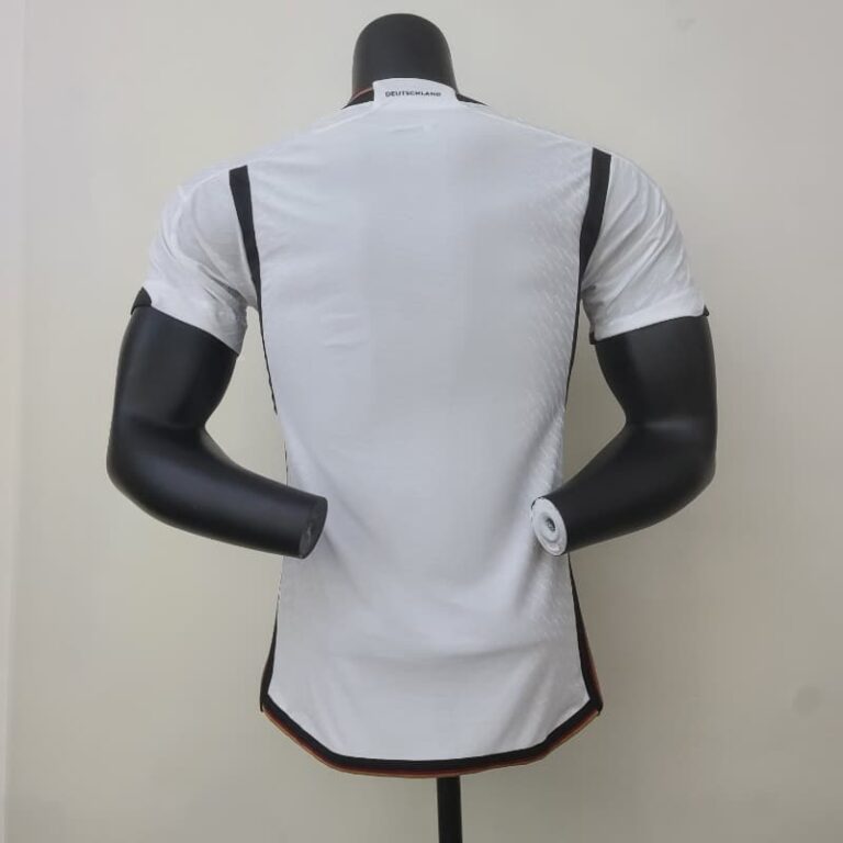2022 World Cup Player Version Germany Soccer Jersey Home - Image 7