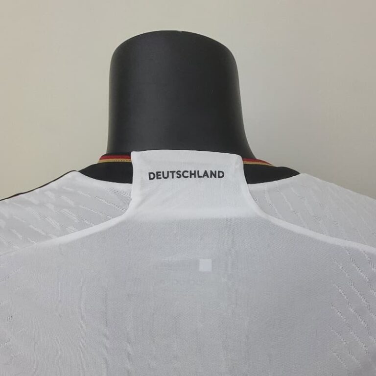 2022 World Cup Player Version Germany Soccer Jersey Home - Image 6