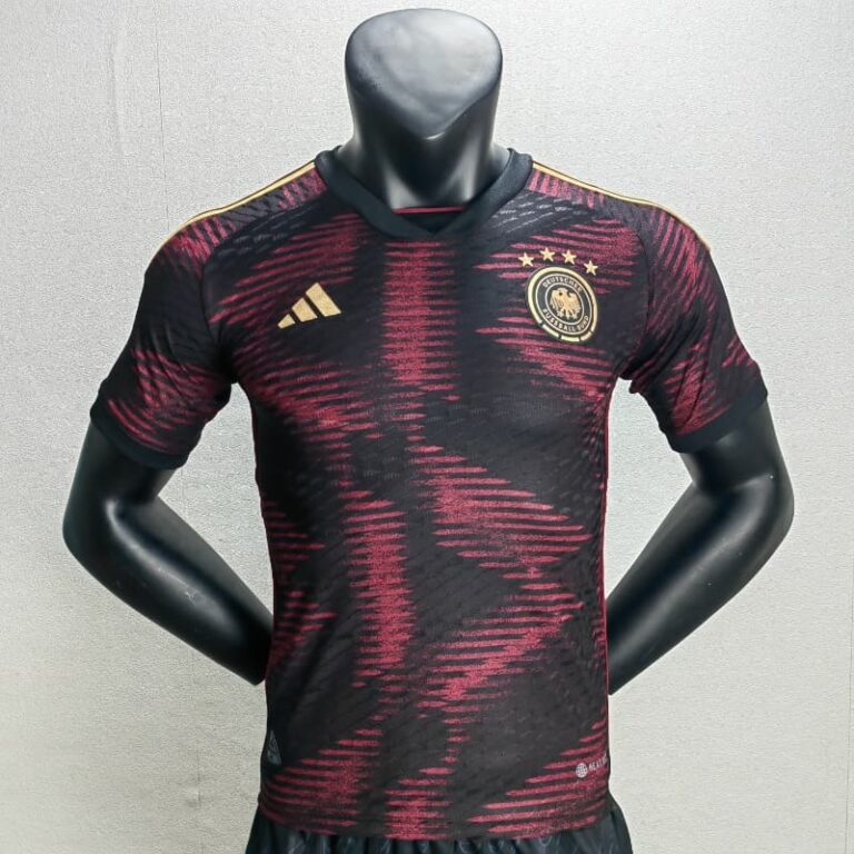 2022 World Cup Player Version Germany Soccer Jersey Away