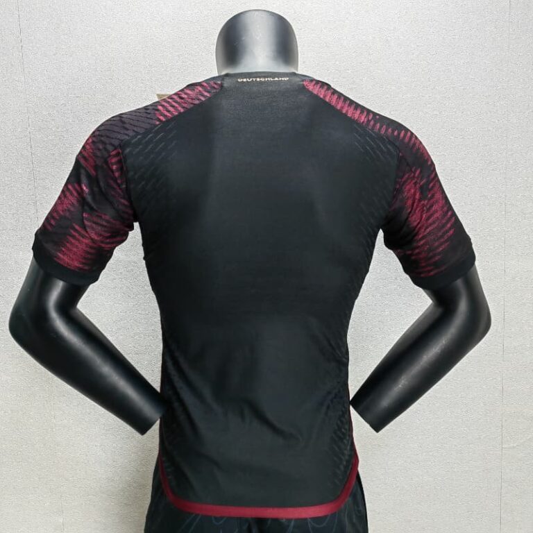 2022 World Cup Player Version Germany Soccer Jersey Away - Image 3