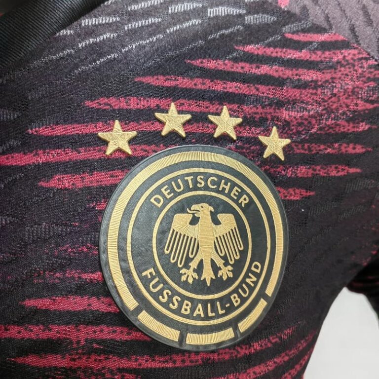 2022 World Cup Player Version Germany Soccer Jersey Away - Image 10