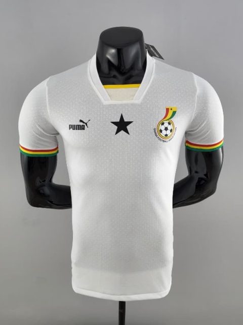 2022 World Cup Player Version Ghana Soccer Jersey Home