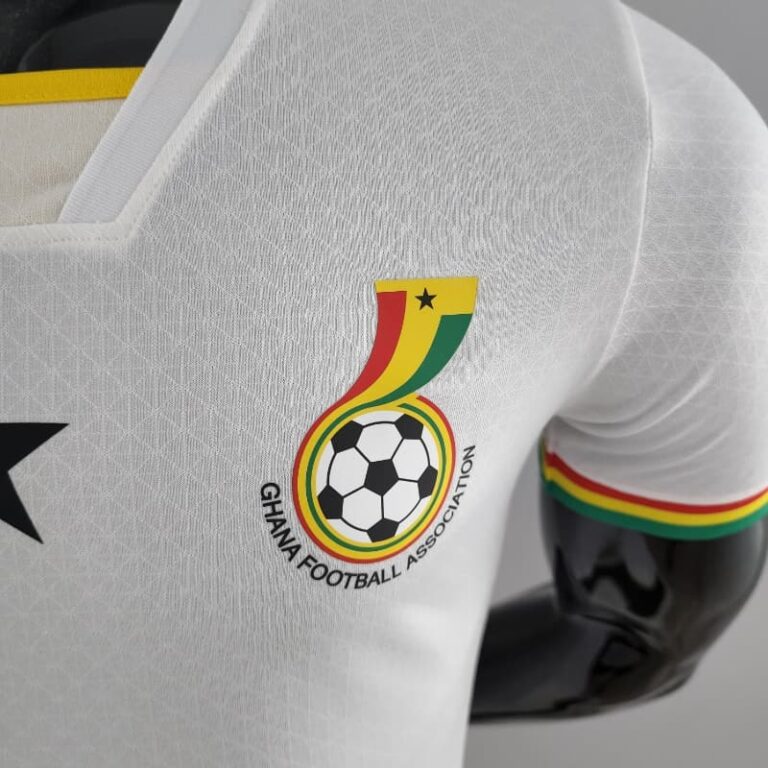 2022 World Cup Player Version Ghana Soccer Jersey Home - Image 3