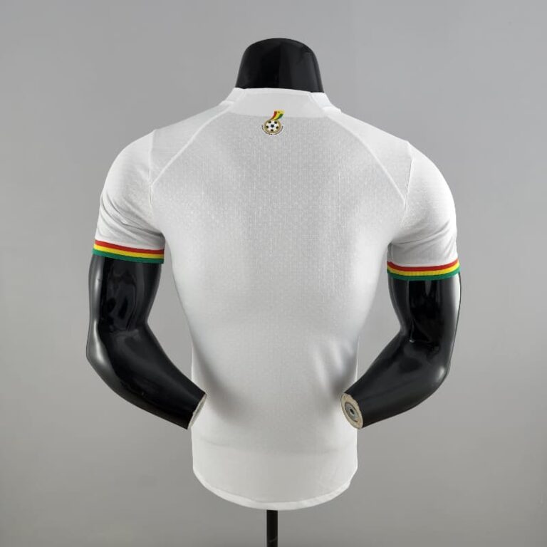 2022 World Cup Player Version Ghana Soccer Jersey Home - Image 8