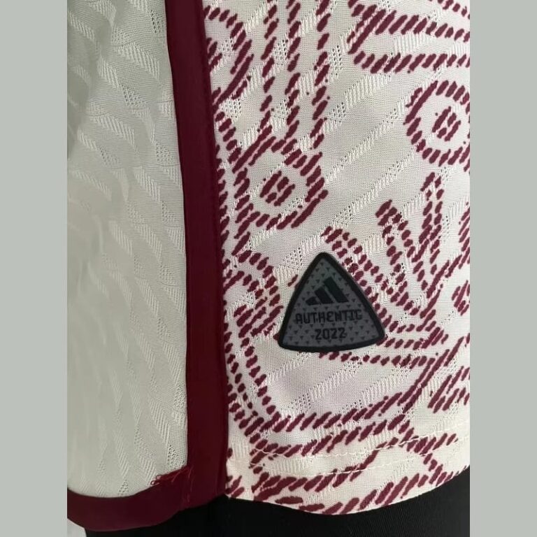 2022 World Cup Player Version Mexico Soccer Jersey Away - Image 10