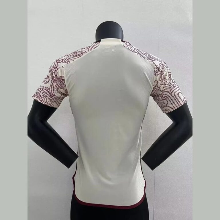 2022 World Cup Player Version Mexico Soccer Jersey Away - Image 4
