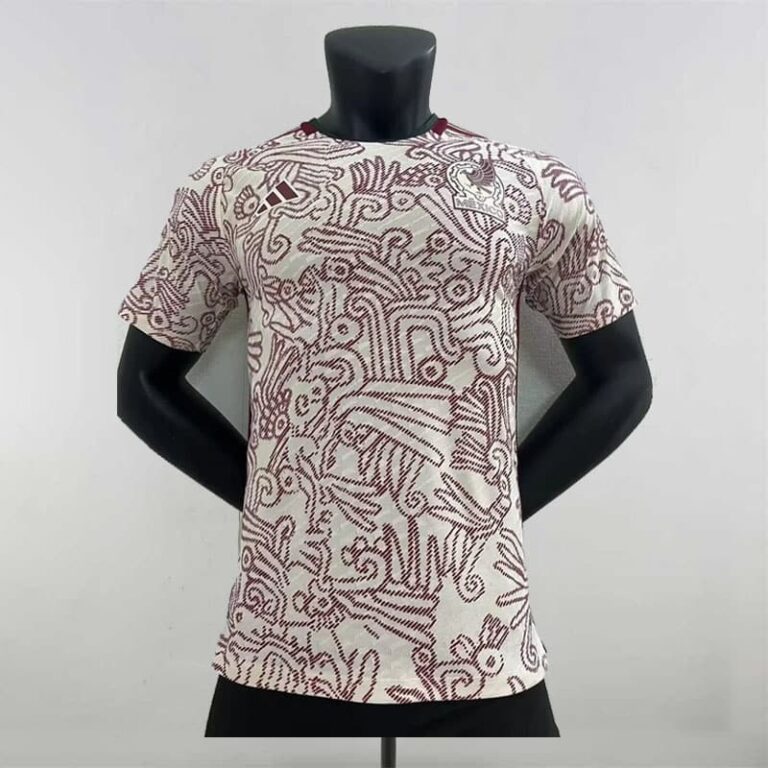 2022 World Cup Player Version Mexico Soccer Jersey Away